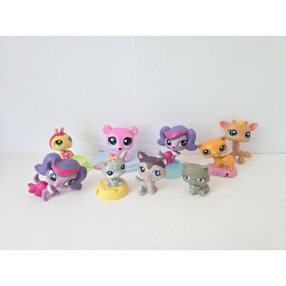 Littlest Pet Shop figure lot of 9 McDonalds